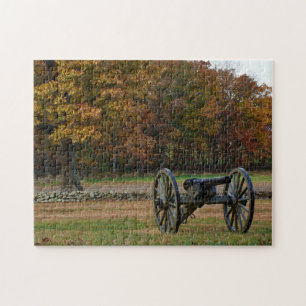 Nationalpark Gettysburg - Fall - Kanone Puzzle