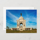 Nationalpark Gettysburg - Gedenkstätte Pennsylvani Postkarte (Vorne/Hinten)