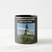 Nationalpark Gettysburg Zweifarbige Tasse (Mittel)