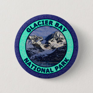 Nationalpark Glacier Bays Button