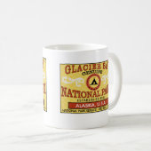 Nationalpark Glacier Bays Kaffeetasse (VorderseiteRechts)