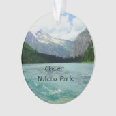 Nationalpark Gletscher Montana Ornament (Vorderseite)