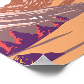 Nationalpark Gran Paradiso Im Fünfspänner über den Poster (Ecke)