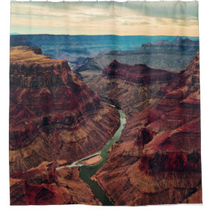 Nationalpark Grand Canyon Arizona, Colorado River Duschvorhang