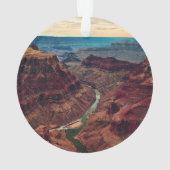 Nationalpark Grand Canyon Arizona, Colorado River Ornament (Rückseite)