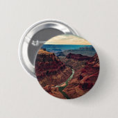 Nationalpark Grand Canyon Arizona, Fluss Colorado Button (Vorne & Hinten)