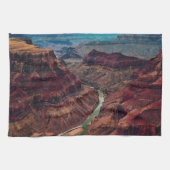 Nationalpark Grand Canyon Arizona, Fluss Colorado Geschirrtuch (Horizontal)