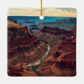 Nationalpark Grand Canyon Arizona, Fluss Colorado Keramikornament (Rückseite)