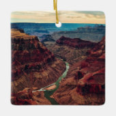 Nationalpark Grand Canyon Arizona, Fluss Colorado Keramikornament (Vorderseite)