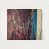 Nationalpark Grand Canyon Arizona, Fluss Colorado Wandteppich (Vorderseite (Horizontal))