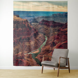 Nationalpark Grand Canyon Arizona, Fluss Colorado Wandteppich