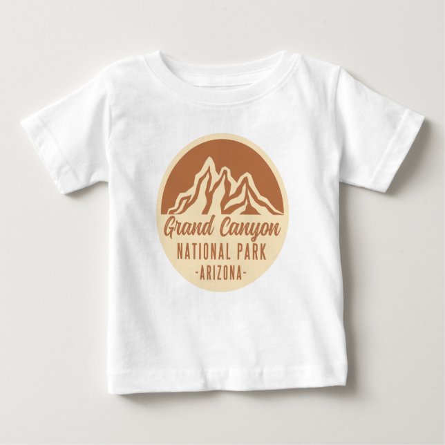 Nationalpark Grand Canyon Baby T-shirt (Vorderseite)