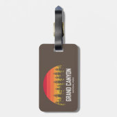 Nationalpark Grand Canyon Gepäckanhänger (Rückseite vertikal)