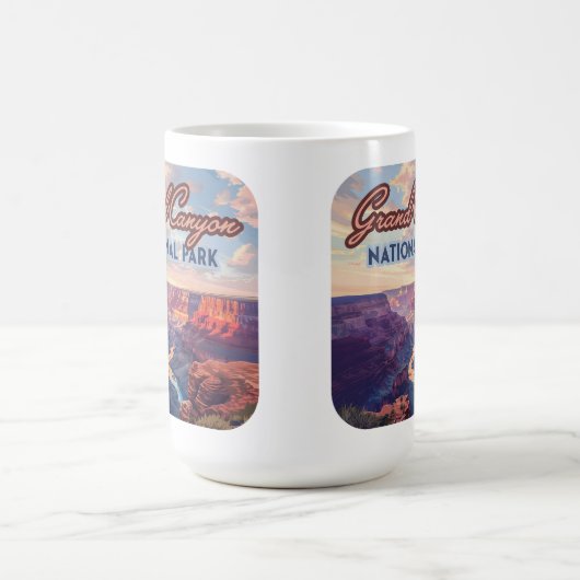 Nationalpark Grand Canyon Kaffeetasse (Mittel)