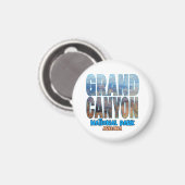 Nationalpark Grand Canyon Magnet (Vorderseite/Rückseite)