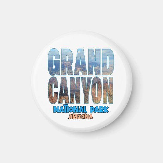 Nationalpark Grand Canyon Magnet (Vorne)