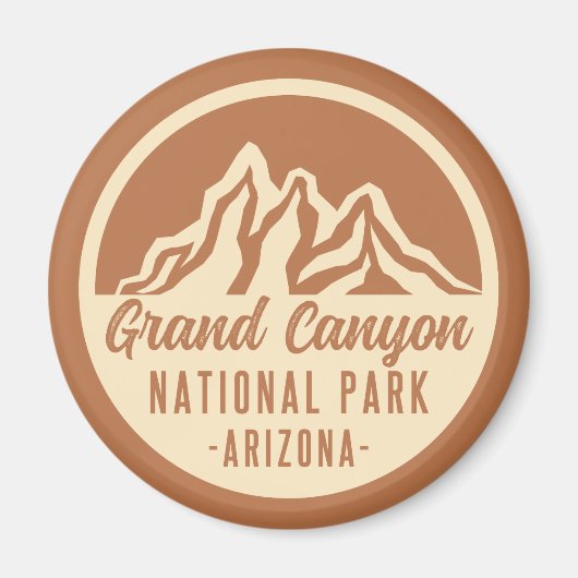 Nationalpark Grand Canyon Magnet (Vorne)