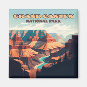 Nationalpark Grand Canyon Magnet (Vorne)