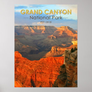 Nationalpark Grand Canyon Poster