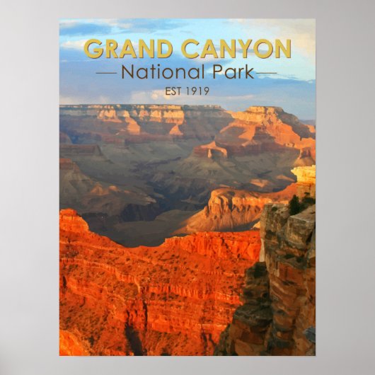 Nationalpark Grand Canyon Poster (Vorne)
