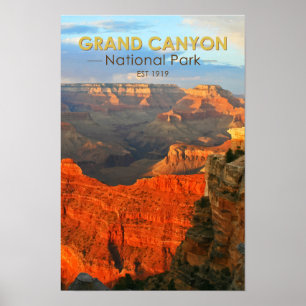 Nationalpark Grand Canyon Poster