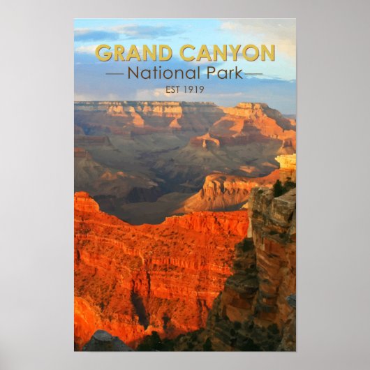 Nationalpark Grand Canyon Poster (Vorne)