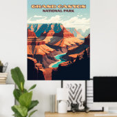 Nationalpark Grand Canyon Poster (Heimbüro)