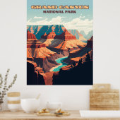 Nationalpark Grand Canyon Poster (Küche)
