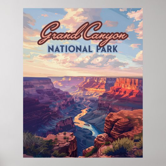 Nationalpark Grand Canyon Poster (Vorne)