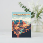 Nationalpark Grand Canyon Postkarte (Stehend Vorderseite)