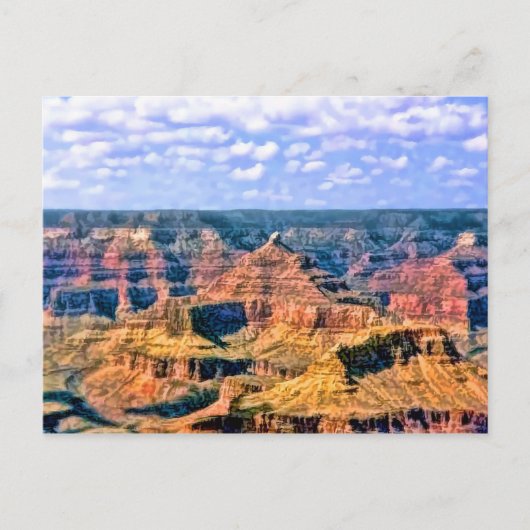 Nationalpark Grand Canyon Postkarte (Vorderseite)