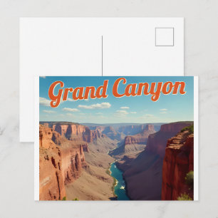Nationalpark Grand Canyon Postkarte