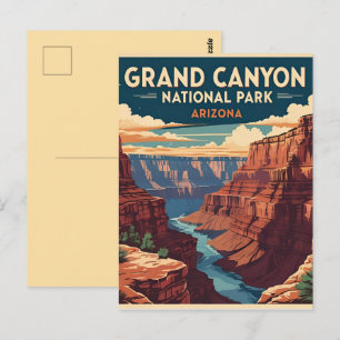 Nationalpark Grand Canyon Postkarte
