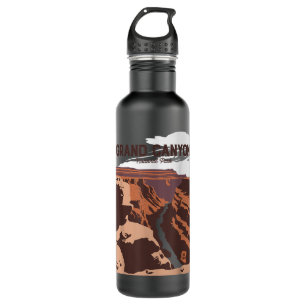 Nationalpark Grand Canyon Vintages Geschenk Edelstahlflasche