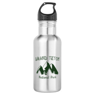 Nationalpark Grand Teton Edelstahlflasche