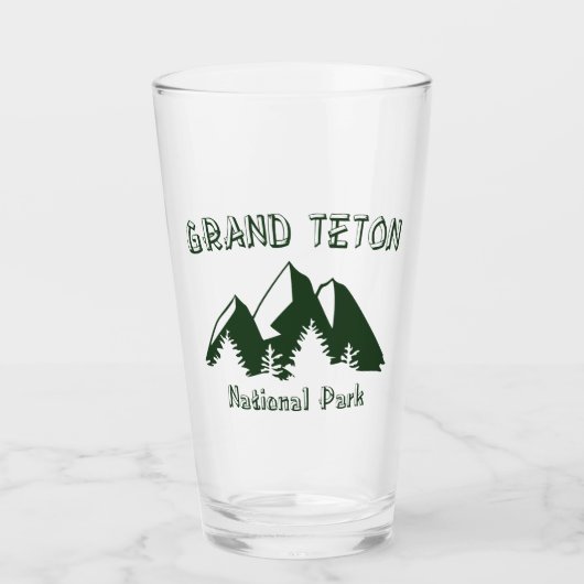Nationalpark Grand Teton Glas (Vorderseite)