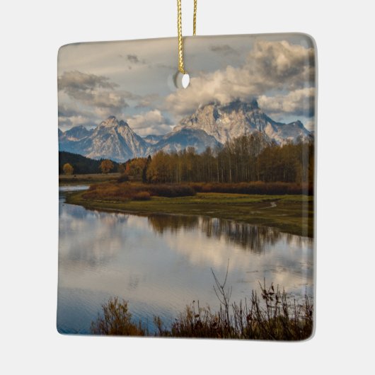 Nationalpark Grand Teton im Herbst Keramikornament (Links)