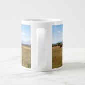 Nationalpark Grand Teton: Pferde Jumbo-Tasse (Rückseite)