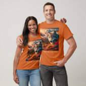 Nationalpark Gray Wolf Denali T-Shirt (Unisex)