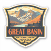 Nationalpark Great Basin Aufkleber (Vorderseite)