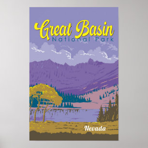 Nationalpark Great Basin Poster