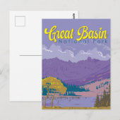 Nationalpark Great Basin Postkarte (Vorne/Hinten)