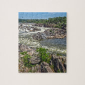 Nationalpark Great Fallss Puzzle (Vertikal)