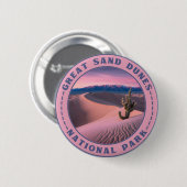 Nationalpark Great Sand Dunes Button (Vorne & Hinten)