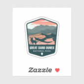 Nationalpark Great Sand Dunes | Die Aufkleber (Blatt)