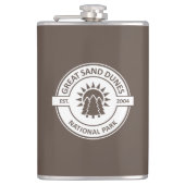 Nationalpark Great Sand Dunes Flachmann (Vorderseite)