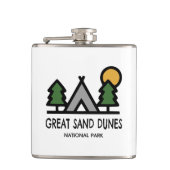 Nationalpark Great Sand Dunes Flachmann (Vorderseite)