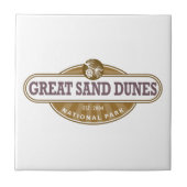 Nationalpark Great Sand Dunes Fliese (Vorderseite)
