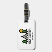 Nationalpark Great Sand Dunes Gepäckanhänger (Vorderseite vertikal)