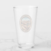 Nationalpark Great Sand Dunes Illustration Travel Glas (Rückseite)
